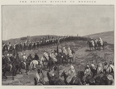 The British Mission to Morocco by Richard Caton Woodville junior